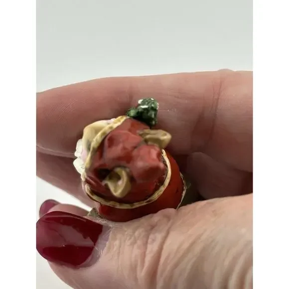 Wee Forest Folk Father Chris-Mouse 1989 AP M-146 Mouse Santa Figurine Retired